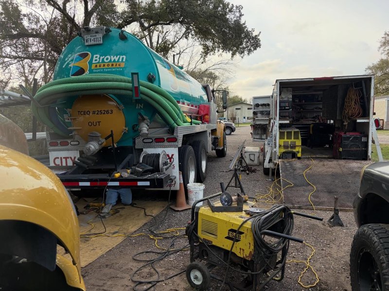 Mobile Welding & Fabrication for Septic Company
